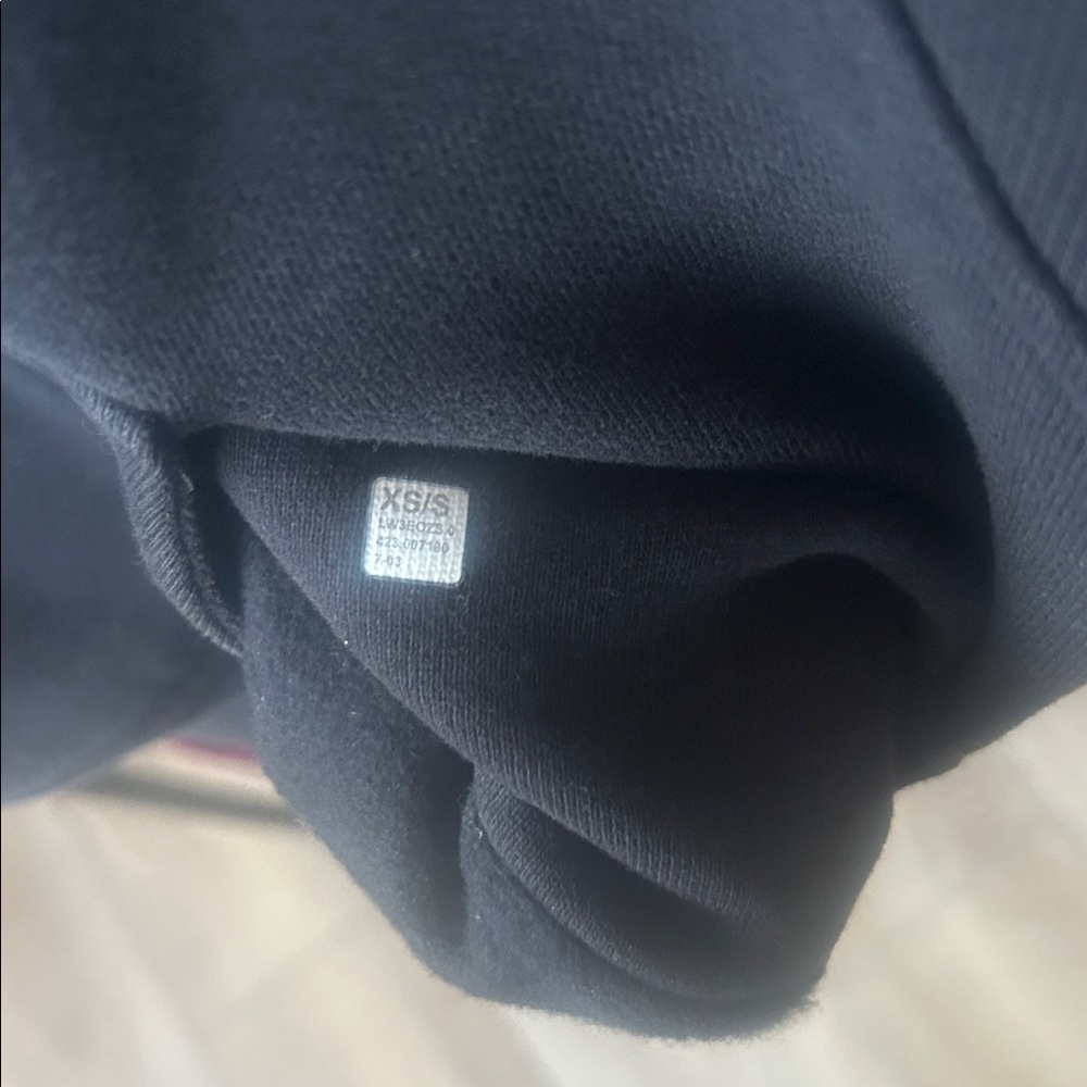 Lulu 2023 Scuba Oversized Full Zip Hoodie Size XS/S